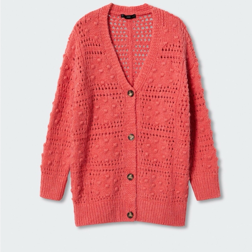 Women's Coral Knit Sweater
